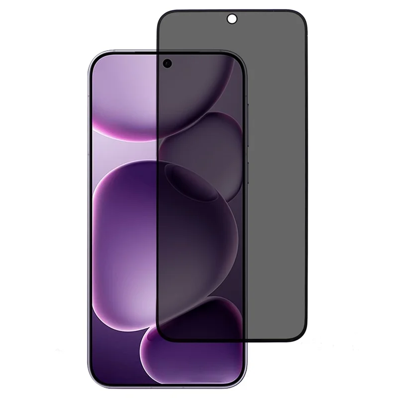 For Oppo Find X8s+ 5G Anti-Peep Full Covering Front Screen Protector Silk Printing Tempered Glass Film