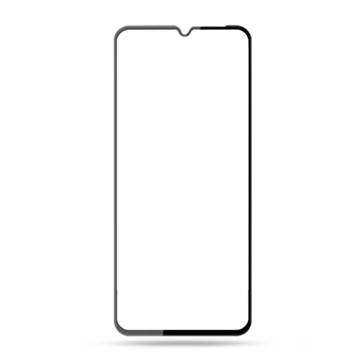 AMORUS 2Pcs Screen Protector For Xiaomi Poco C71 4G / C75 4G / 5G / Redmi 14C 4G / 14R 5G , Shatterproof Silk Printing Tempered Glass Film - Black