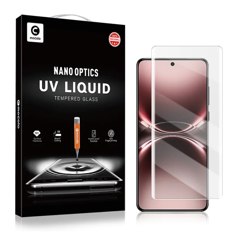 MOCOLO For vivo X200 Ultra 5G Screen Protector Tempered Glass UV Liquid Film 3D Curved Full Coverage