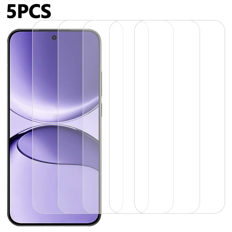 5Pcs Pour Xiaomi Redmi Turbo 4 Pro 5G Protection d'écran avant 0,3 mm 2,5D Verre trempé Film transparent