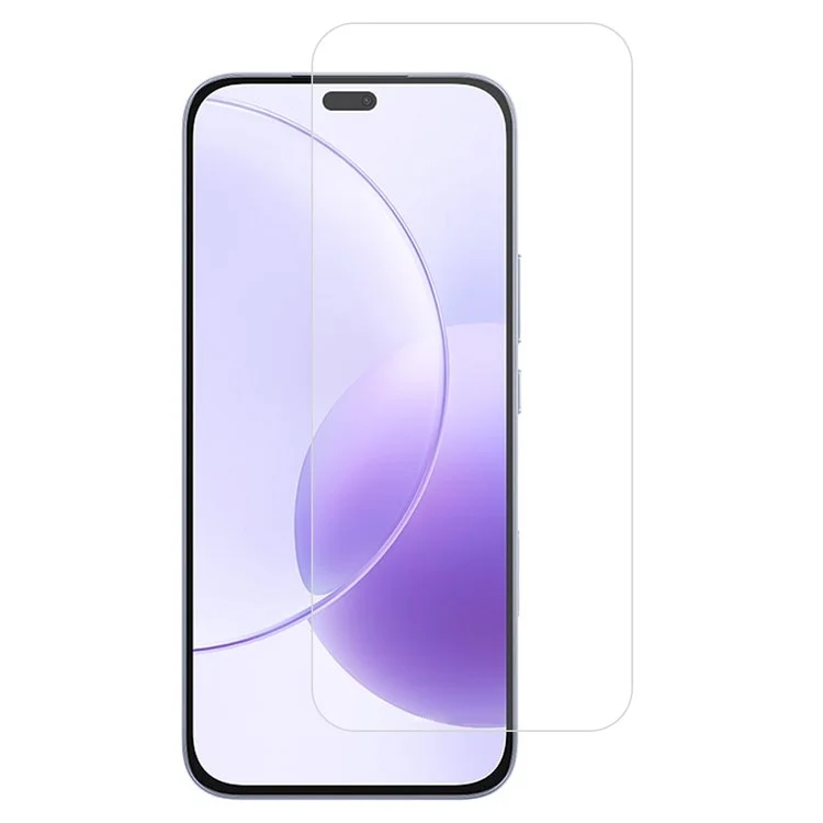 AMORUS Para Honra X70i Protetor de Tela Frontal 2.5D Borda Curva 9H Filme de Vidro de Alto Alumínio-Silício