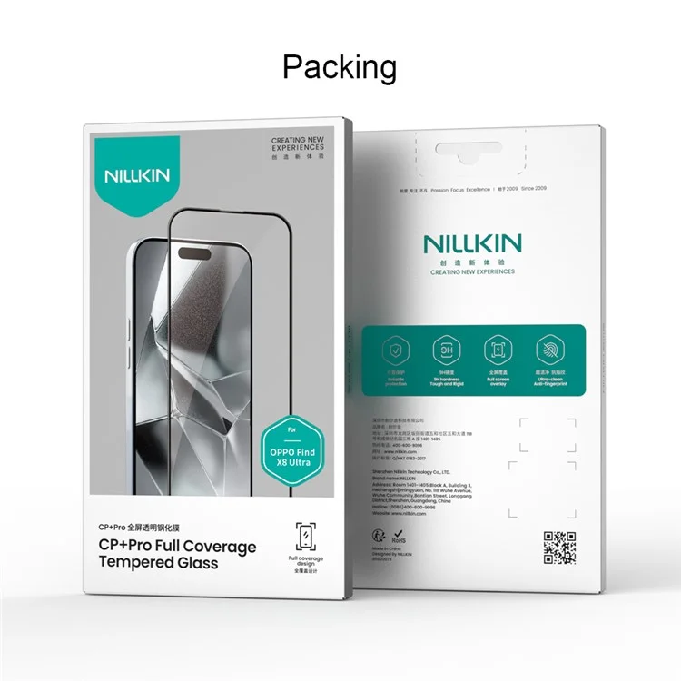 NILLKIN CP+PRO для Oppo Find X8 Ultra 5G Защитное стекло Ultra Clear AGC
