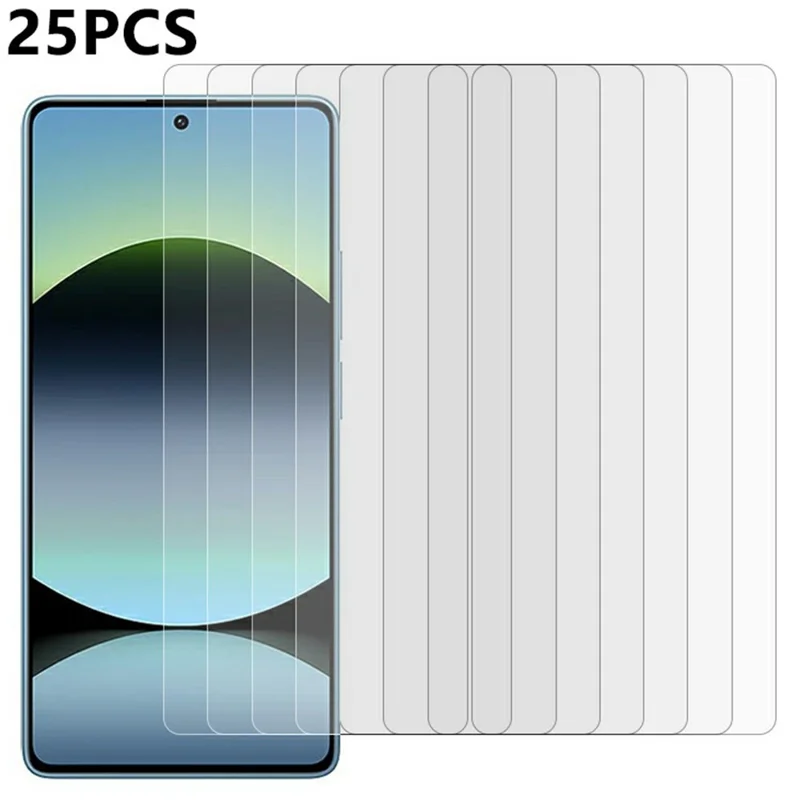 25Pcs For Xiaomi Redmi Note 14S 4G Tempered Glass High Definition Screen Protector Film