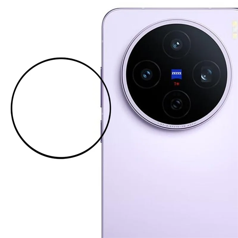 For vivo X200s 5G Camera Lens Protector Quick Positioning Silk Printing Lens Film