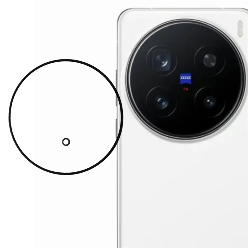 For vivo X200 Ultra 5G Camera Lens Protector Quick Positioning Silk Printing Lens Film