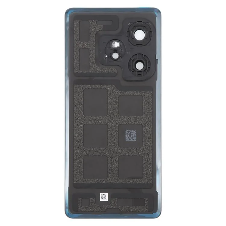 Carcasa de Batería OEM para Realme GT Neo6 5G / GT 6 5G con Tapa de Lente de Anillo de Cámara de Repuesto - Negro