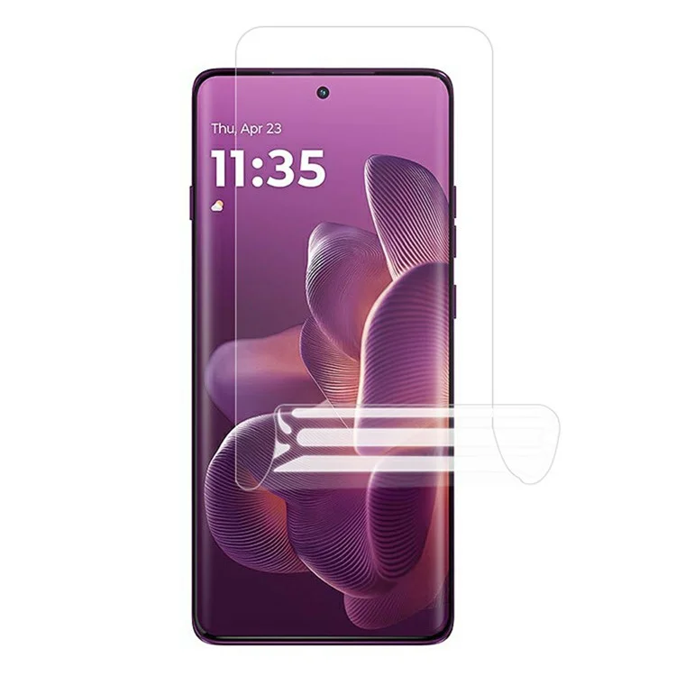 Защитная пленка для Motorola Edge 60 Pro 5G из мягкого гидрогеля, TPU, антицарапин
