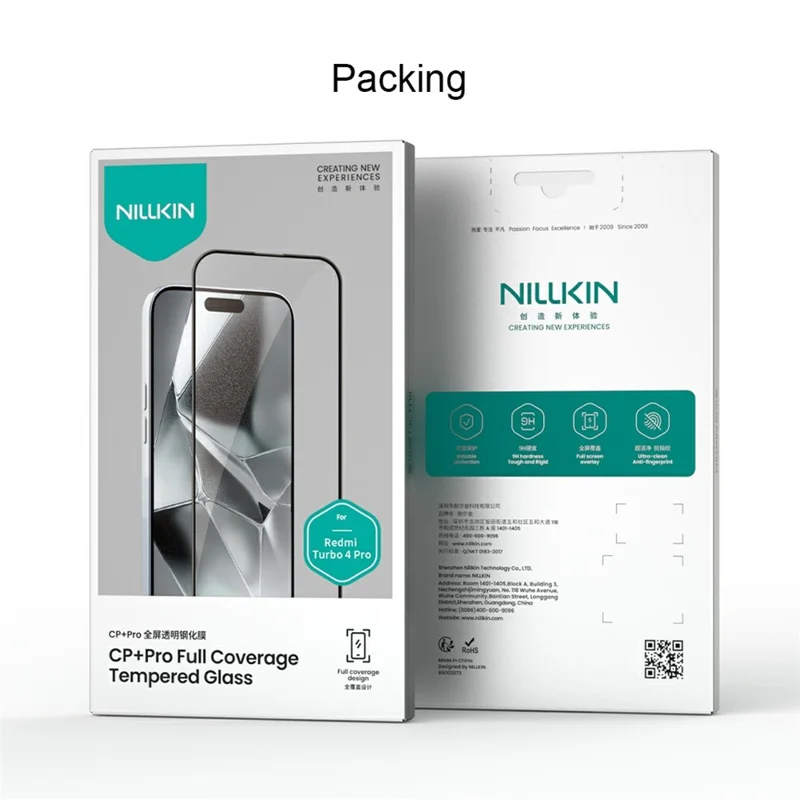 NILLKIN CP+PRO For Xiaomi Poco F7 5G / Redmi Turbo 4 Pro 5G Screen Protector Ultra Clear AGC Glass Film