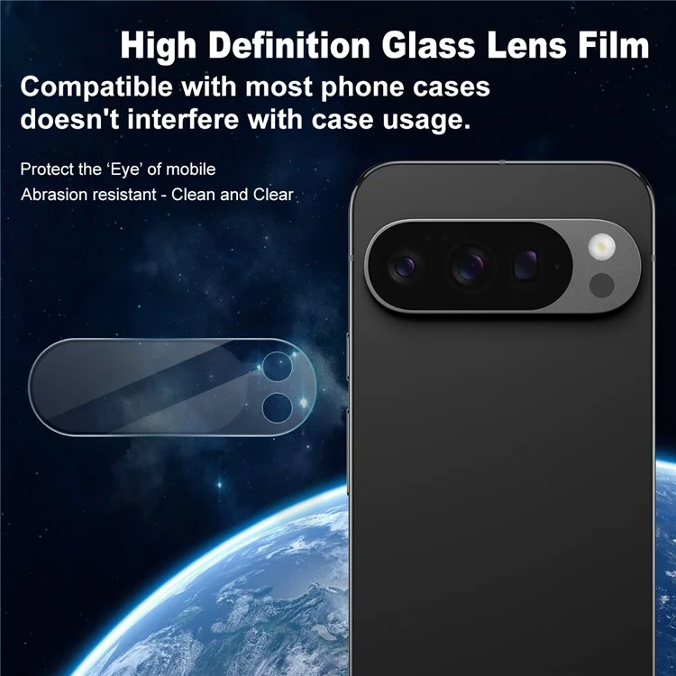 IMAK Para Google Pixel 10 Pro Protetor de Lente de Câmera Película de Vidro Temperado Fino