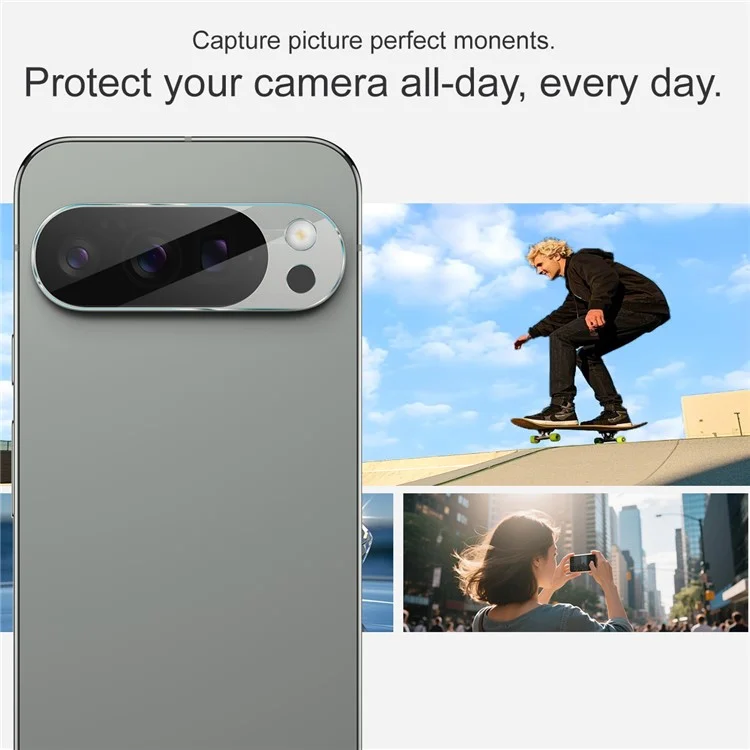 IMAK Para Google Pixel 10 Pro Protetor de Lente de Câmera Película de Vidro Temperado Fino
