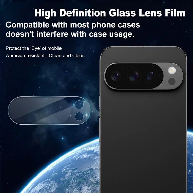 IMAK For Google Pixel 10 Pro XL Camera Lens Protector Slim Tempered Glass Lens Film