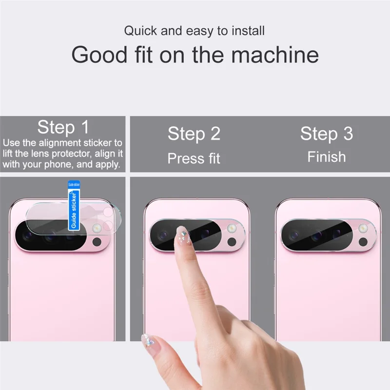 IMAK For Google Pixel 10 Pro XL Camera Lens Protector Slim Tempered Glass Lens Film