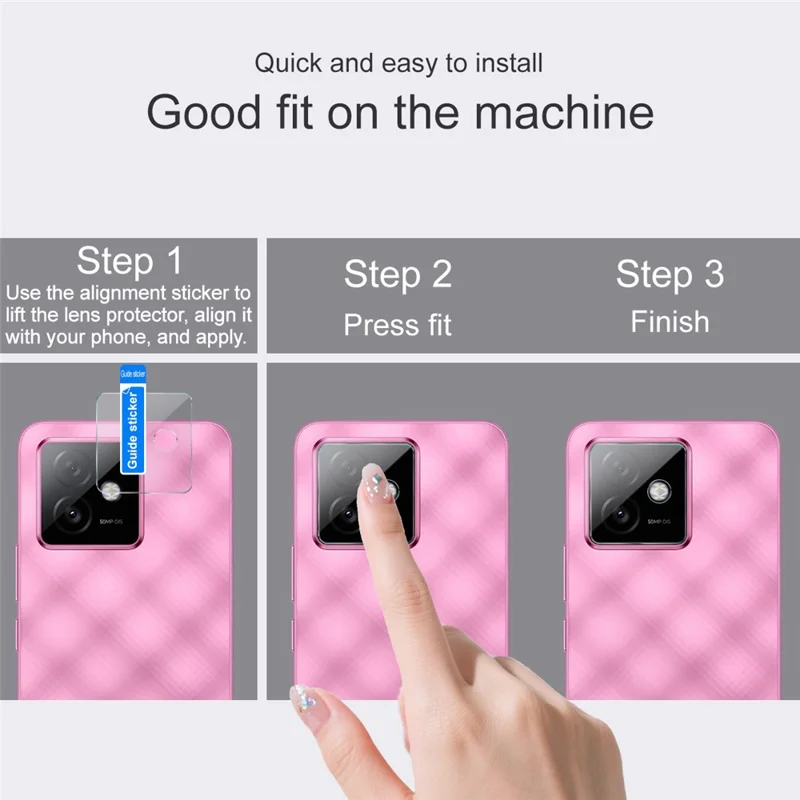 IMAK For Honor X60 GT 5G Camera Lens Protector Slim Tempered Glass Lens Film