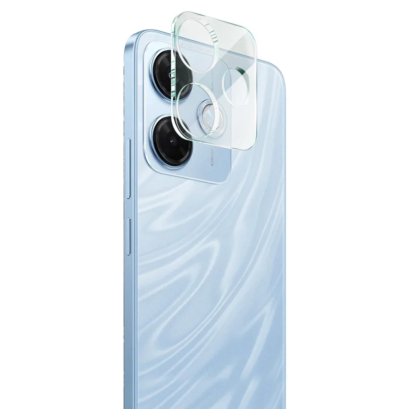 IMAK For Xiaomi Redmi 13x 4G Tempered Glass Camera Lens Protector + Acrylic Lens Cap
