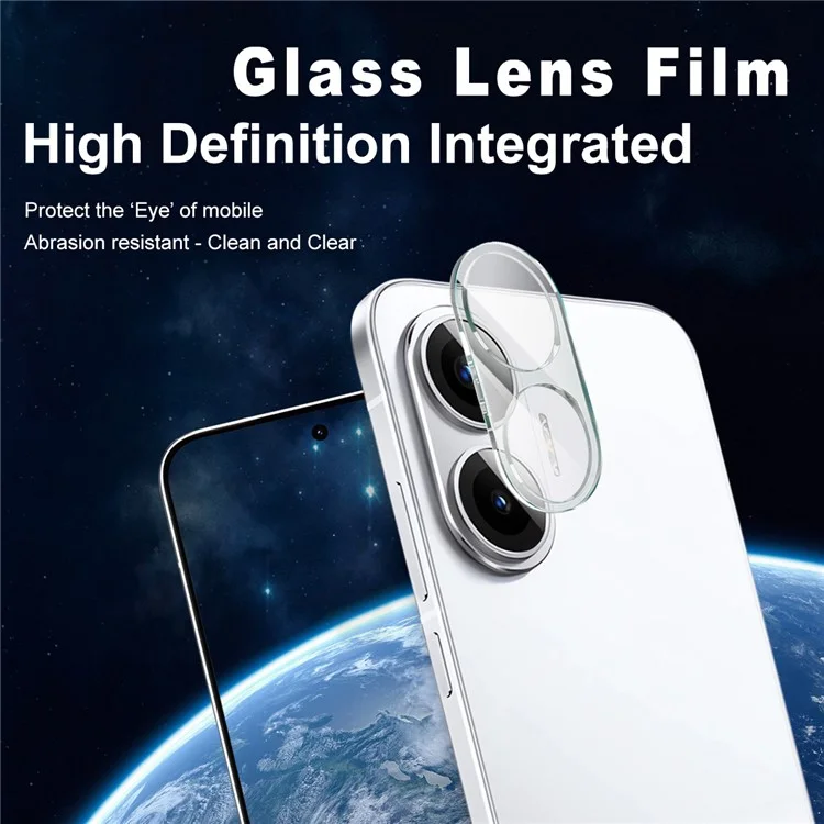 Protetor de Lente de Câmera de Vidro Temperado IMAK para Xiaomi Poco F7 5G / Redmi Turbo 4 Pro 5G + Tampa de Lente Acrílica