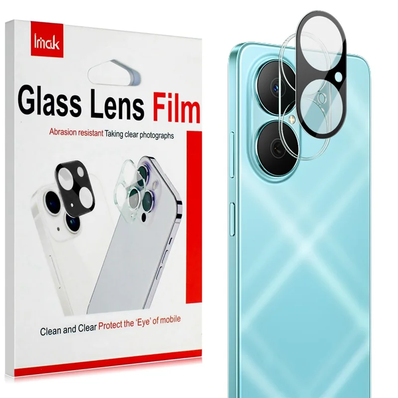 IMAK For Huawei Enjoy 80 Tempered Glass Lens Film + Acrylic Cap (Black Version)