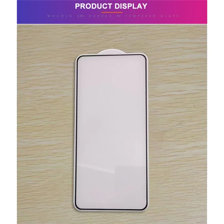 MOCOLO для Realme 14 5G / 14T 5G Защитное стекло Анти-удар с шелкографией - Черный