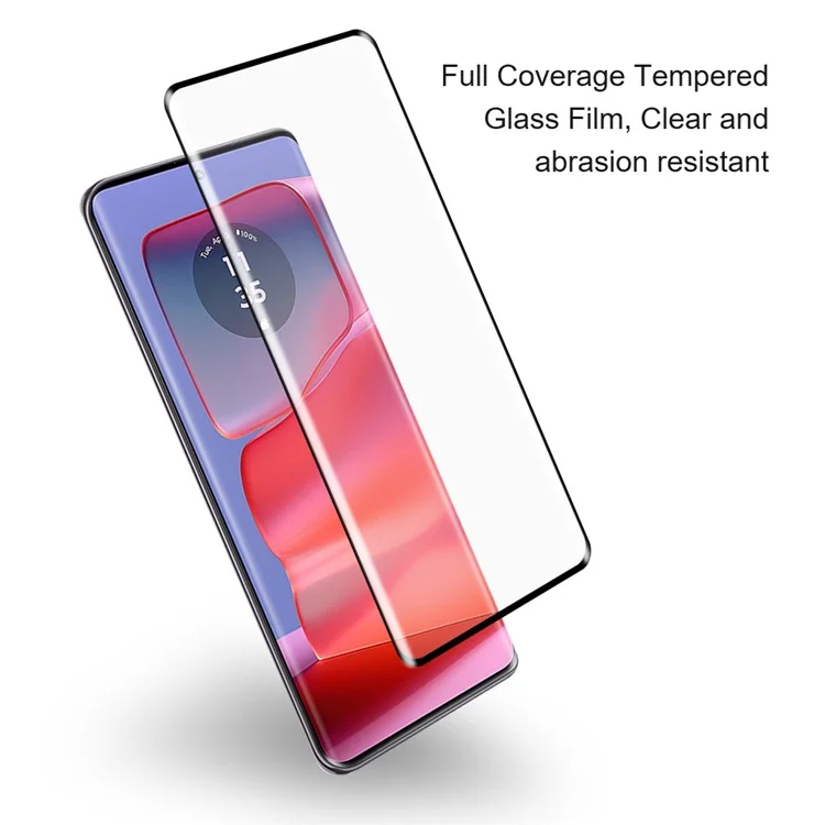 AMORUS Screen Protector For Edge 60 5G / 60 Pro 5G / 60 Fusion 5G / 60s 5G / 50 5G / 50 Pro 5G , 3D Curved Tempered Glass Film