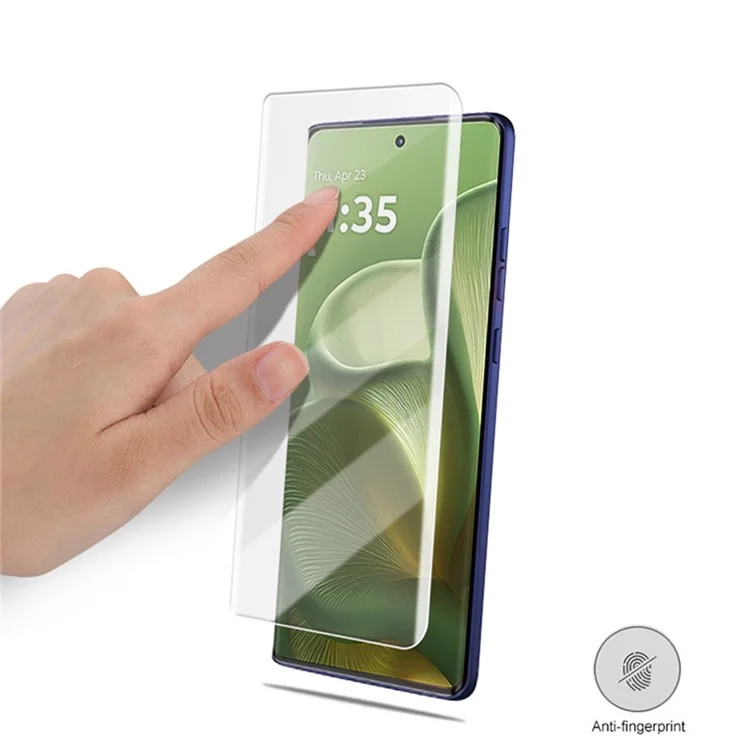 MOCOLO Screen Protector For Motorola Edge 60 5G / 60 Pro 5G / 60 Fusion 5G / 60s 5G / 50 5G / 50 Pro 5G , Tempered Glass UV Liquid Film 3D Curved Full Coverage