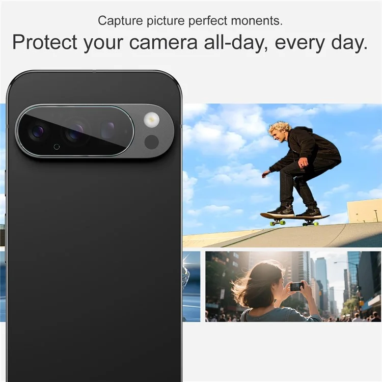 IMAK Für Google Pixel 10 Pro XL Kameraobjektiv-Schutz HD Gehärtetes Glas Rückseitige Objektivfolie (Kompakt-Version)