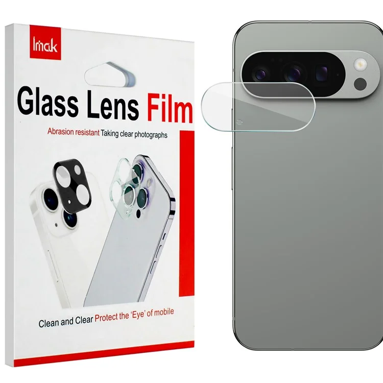 IMAK Für Google Pixel 10 Pro XL Kameraobjektiv-Schutz HD Gehärtetes Glas Rückseitige Objektivfolie (Kompakt-Version)