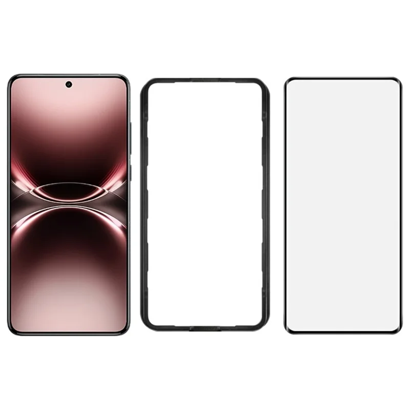 IMAK For vivo X200 Ultra 5G Screen Protector Full Glue 3D Curved Tempered Glass Film with Positioning Frame