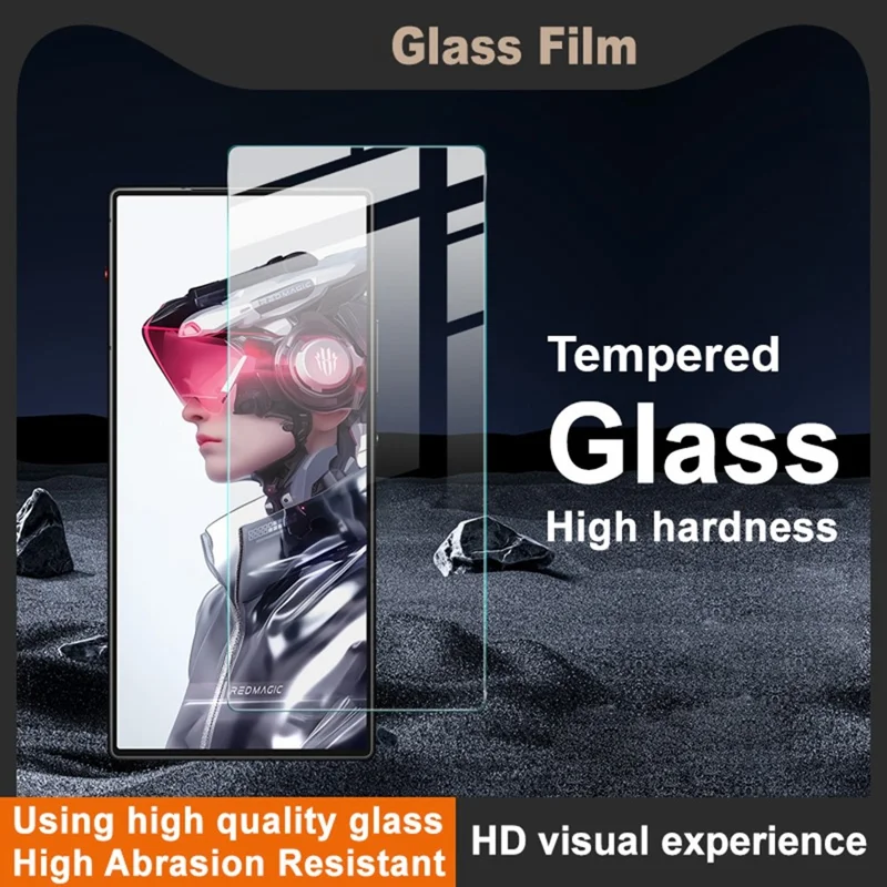 IMAK H Series For ZTE nubia RedMagic 10 Air 5G Tempered Glass Screen Protector Shatter-Proof Protection