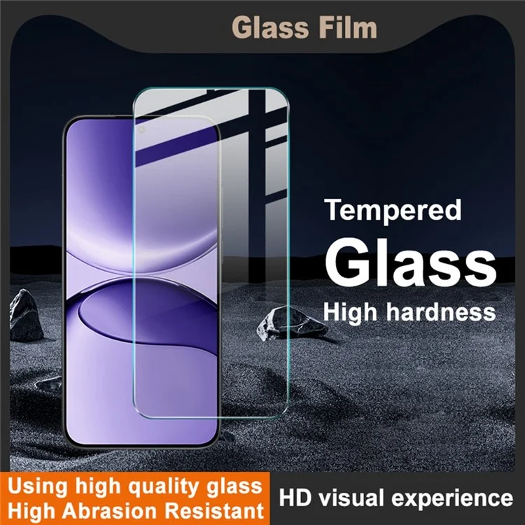 Protector de Pantalla de Vidrio Templado Serie H de IMAK para Xiaomi Redmi Turbo 4 Pro 5G / Poco F7 5G, Protección Anti-Rotura