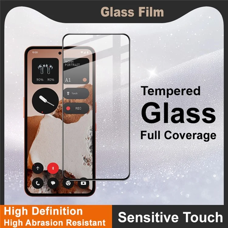 IMAK Pro+ Series Pour Nothing CMF Phone 2 Pro Verre Trempé Protection d'Écran Intégrale Film Tactile Sensible