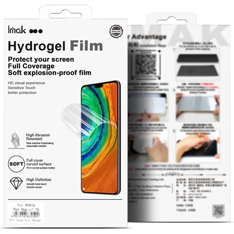 Película de Hidrogel IMAK 4ª Generación para vivo X200 Ultra 5G Protector de Pantalla Completo Película TPU Ultra Clara y Suave