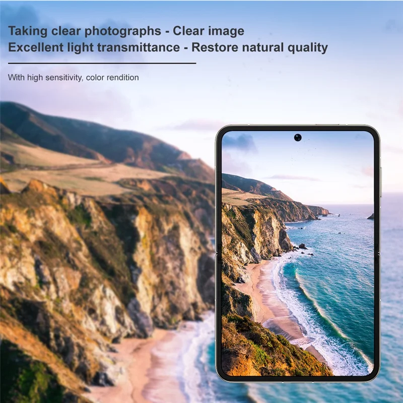 IMAK For Huawei Pura X Camera Lens Film + Rear Screen Protector with Self Positioning Frame (Black Version)