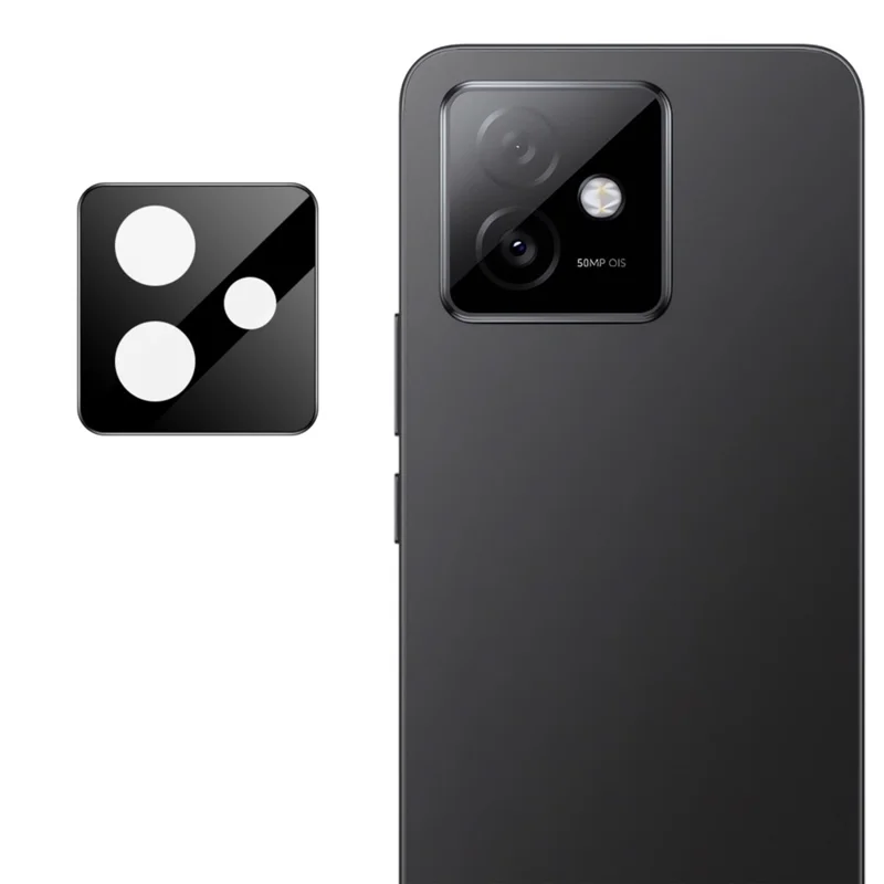 IMAK For Honor X60 GT 5G Camera Lens Protector Tempered Glass HD Clear Lens Film (Black Version)
