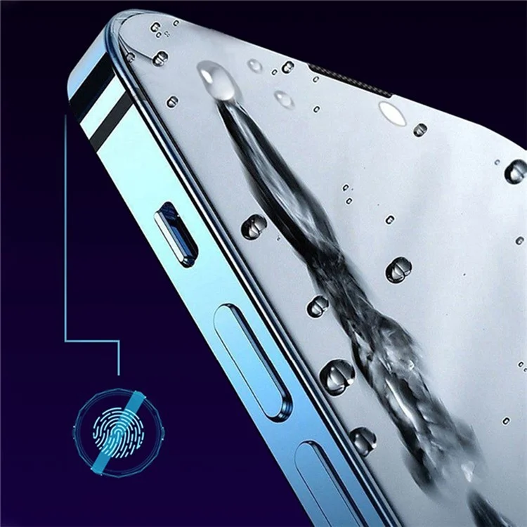 X-LEVEL für Samsung Galaxy S25 Edge Displayschutz HD Gehärtetes Glas Folie Seidendrucktechnik 2,5D Vollflächig
