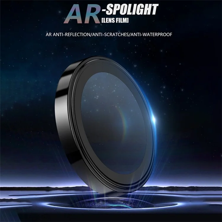 X-LEVEL AR Spotlight Series For Samsung Galaxy S25 Ultra Camera Lens Protector Set HD Individual Lens Film - Grey