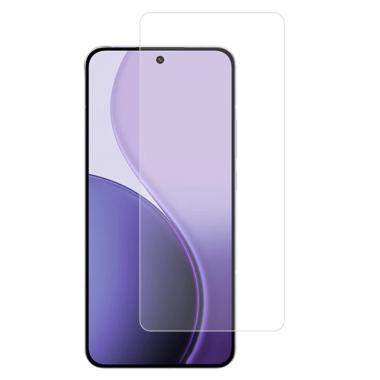 Pour Oppo Reno14 Pro 5G Protecteur d'écran en verre trempé Bord incurvé 0,25 Film de protection d'écran Ultra Clair