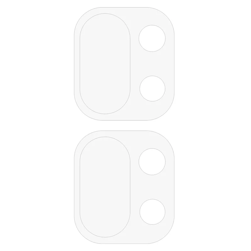 2PCS Pour OnePlus 13T 5G Protection de Lentille de Caméra Film de Verre Trempé 2,5D
