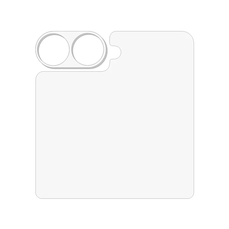 Para Motorola Razr 60 Película de Lente de Câmera 3D + Protetor de Tela Traseiro de Vidro Temperado com Borda Arqueada