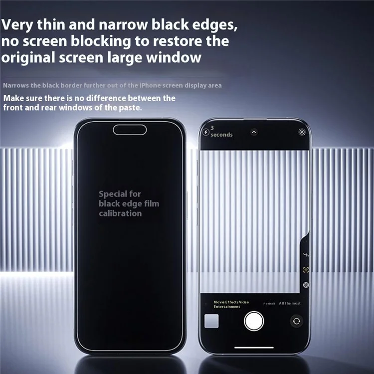 Защитное стекло Benks для iPhone 16 Plus / 15 Plus / 14 Pro Max, прозрачная алюмосиликатная пленка толщиной 0,3 мм