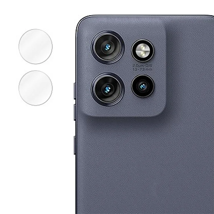 For Motorola Edge 50 Neo 5G Tempered Glass Screen Protector Set with Lens Films, Dust Proof Mesh