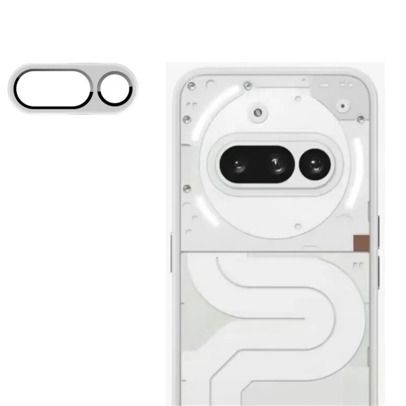 For Nothing Phone (3a) Tempered Glass Screen Protector Set with Lens Films