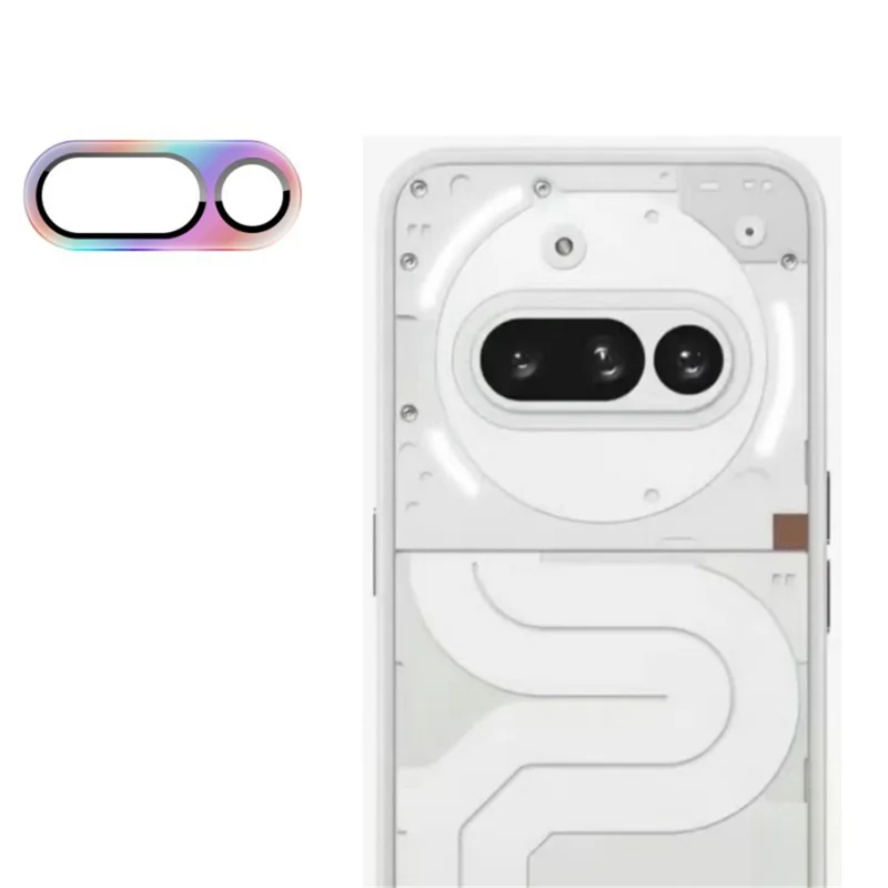 For Nothing Phone (3a) Tempered Glass Screen Protector Set with Lens Films