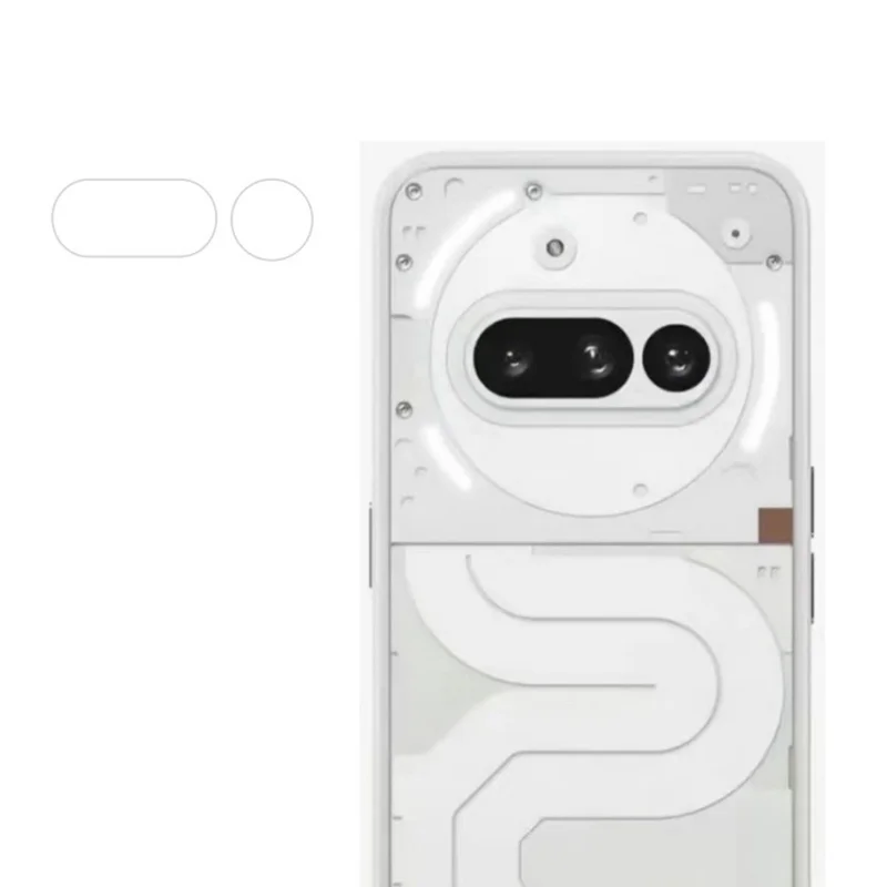 For Nothing Phone (3a) Tempered Glass Screen Protector Set with Lens Films