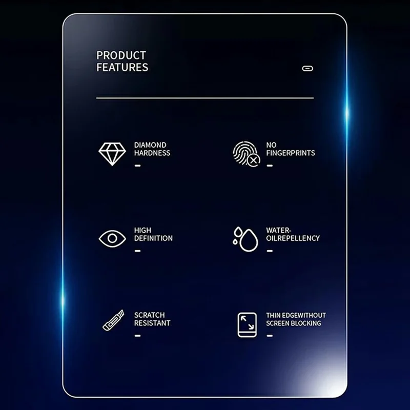 Bulk Purchasing 10Pcs  /  Set For Honor X7c 4G Tempered Glass Full Screen Protector 9H Hardness