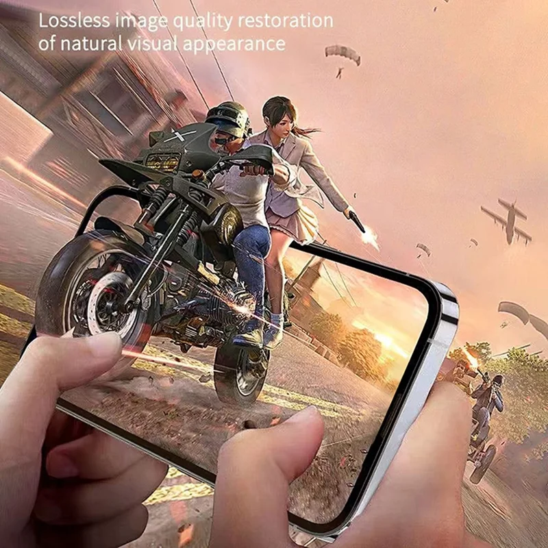 Bulk Purchasing 10Pcs  /  Set For iPhone 13 Pro Max Tempered Glass Full Screen Protector 9H Hardness