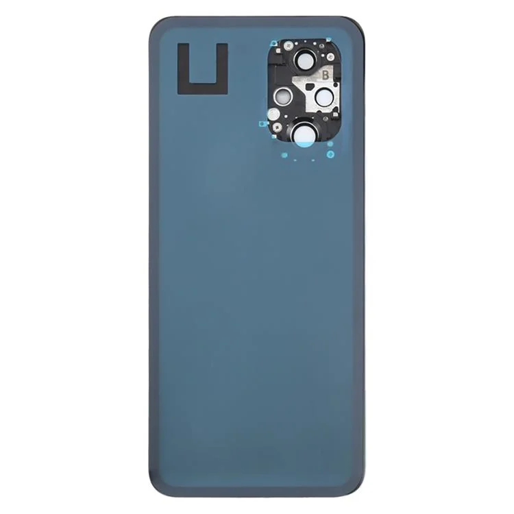 Coque arrière de batterie Honor 200 5G avec bague d'objectif de caméra Pièce de rechange (Sans logo) - Noir