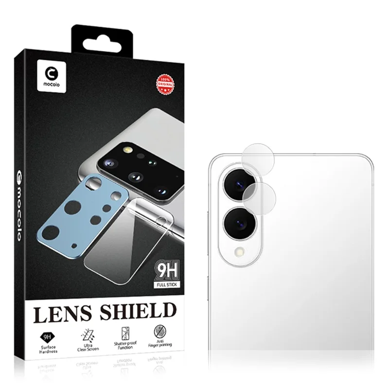 MOCOLO For Samsung Galaxy S25 Edge 1 Set Rear Lens Protector Tempered Glass HD Clear Lens Film - Transparent