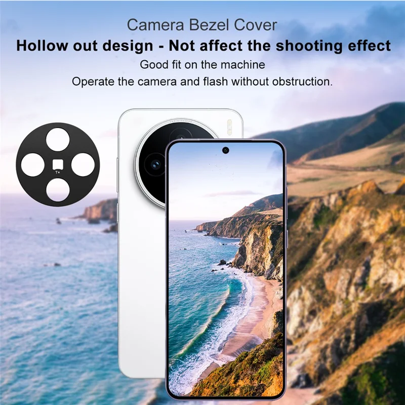 IMAK For vivo X200s 5G Metal Camera Lens Protector Lens Protective Cover