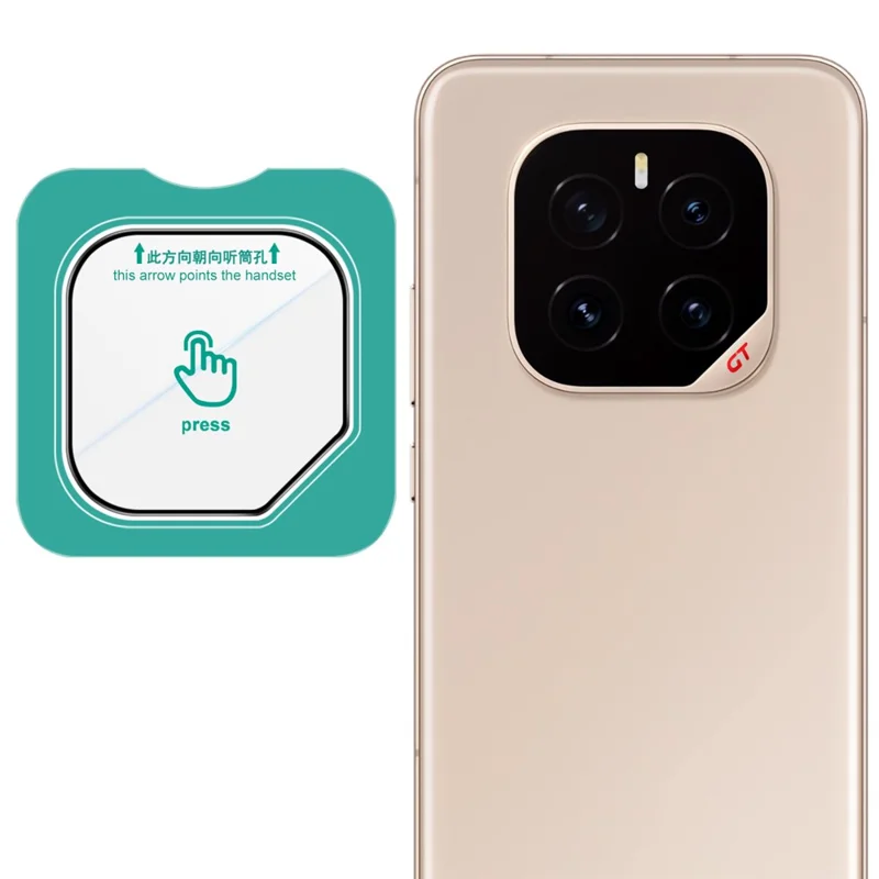 IMAK For Honor GT Pro Camera Lens Protector Tempered Glass Lens Film with Self Positioning Frame
