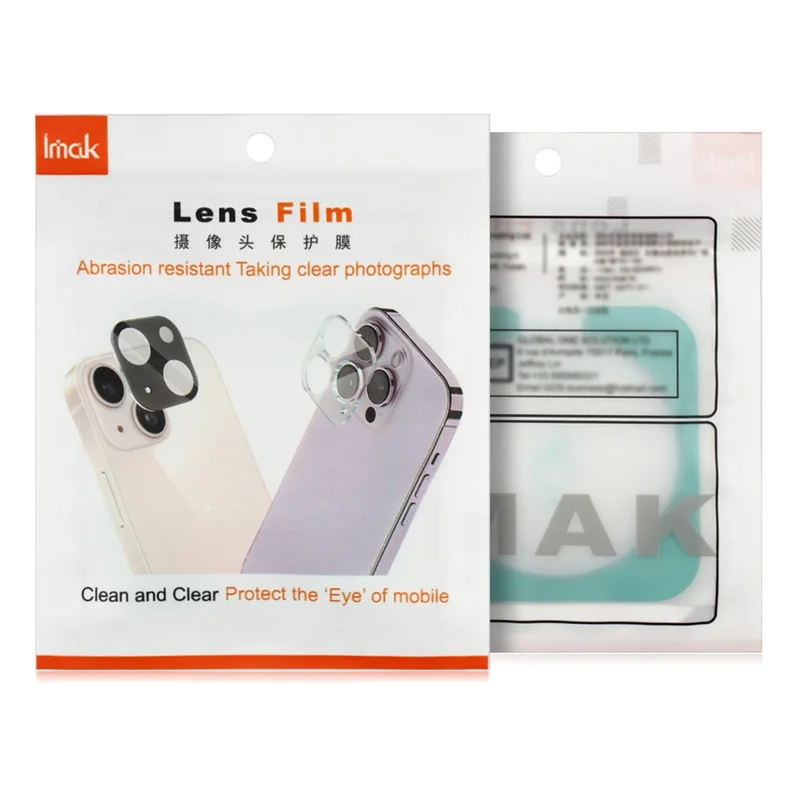 IMAK For Honor GT Pro Camera Lens Protector Tempered Glass Lens Film with Self Positioning Frame