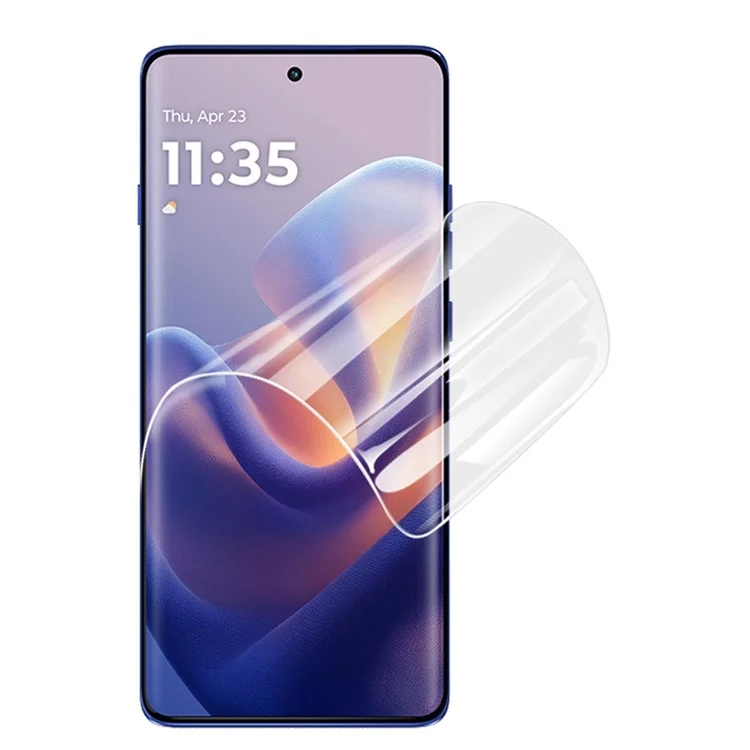 IMAK Hydrogel-Folie 4. Generation Displayschutz für Motorola Edge 60 5G / 60s 5G / 60 Pro 5G / 60 Fusion 5G, ultraklar, weicher TPU-Folie (Fingerabdruckentriegelung)